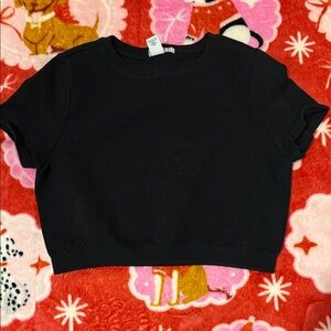 Forever 21 Black Crop Top